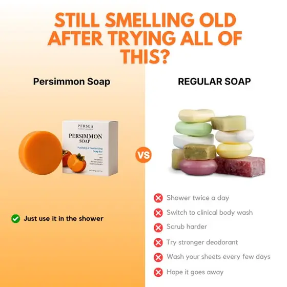 The soap that actually removes old person's smell