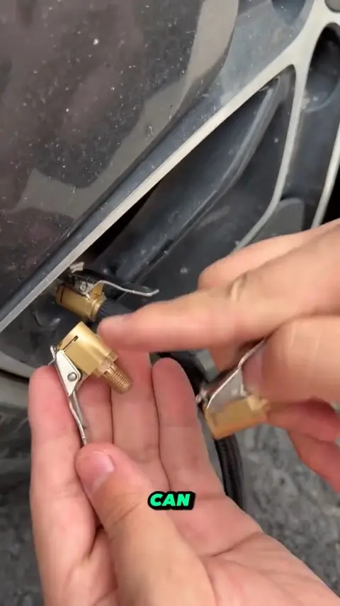 Tire Air Chuck with Clip Adapter, No Leakage Tire Chucks for Vehicle Inflator C…