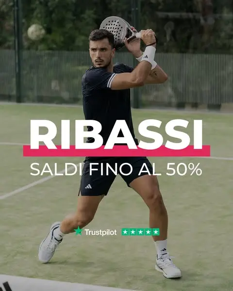 Saldi Padel: Nuovi Ribassi al -50%