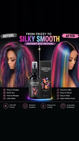 Wig Straightening & Smoothing Spray