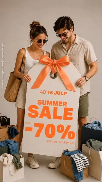 Summer Sale im Brenner Outlet!
