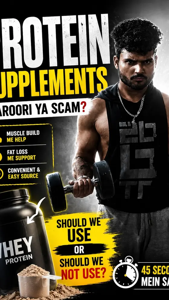 “Protein powder kidney kharab karta hai? 🤔 Ya log bina wajah isse darte hain?…