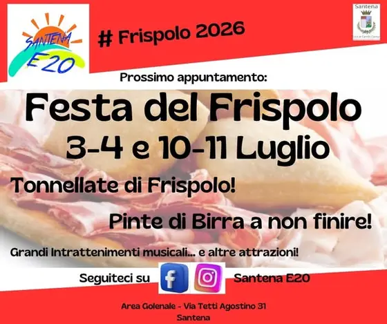 Noi siamo pronti, anche quest 'anno torna la festa del Frispolo e della Birra,…