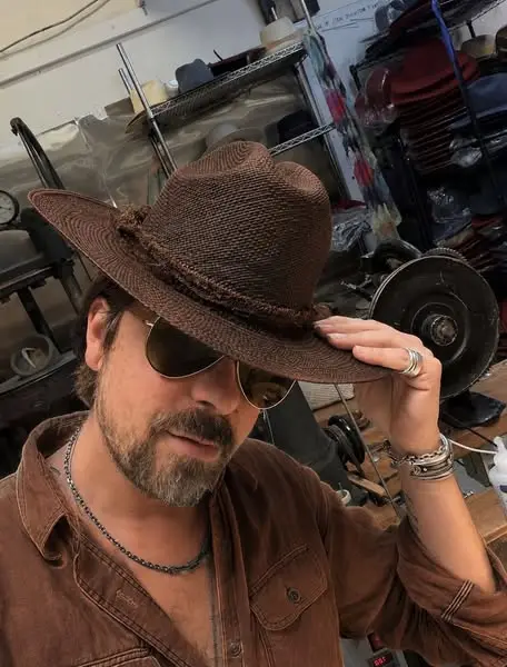 I put this hat on and suddenly felt like I belonged in an old western movie. Wh…