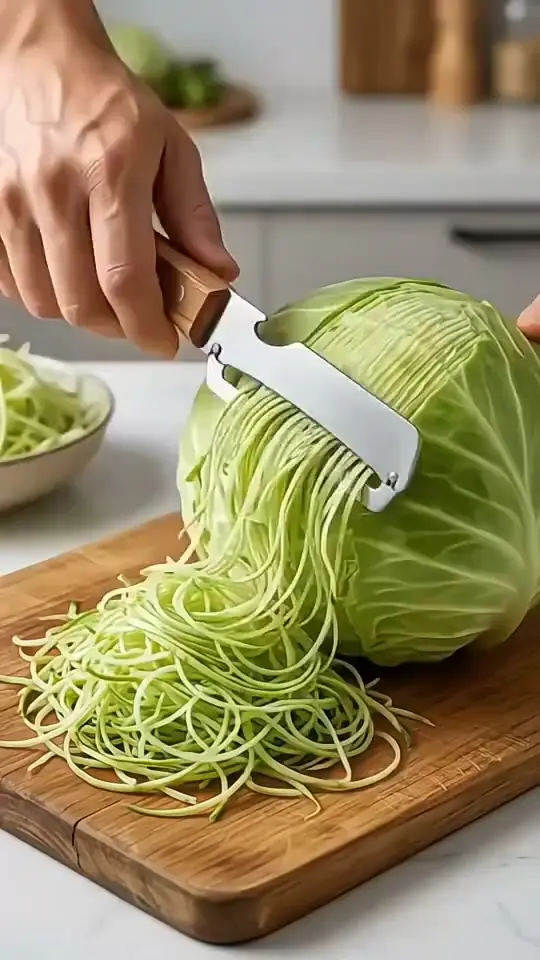 Transform messy meal prep into a breeze! 🥒✨ This all-in-one kitchen gadget eff…