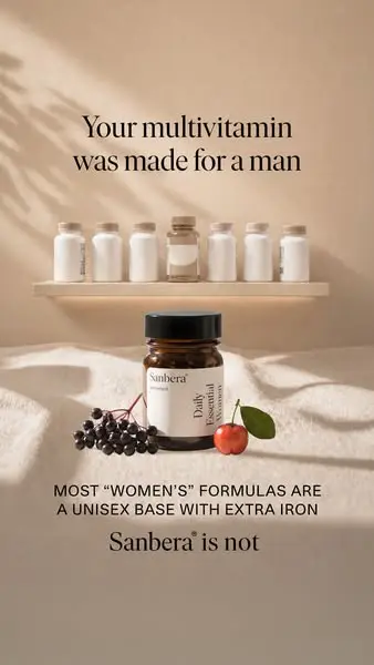 A supplement formulated for her physiology.