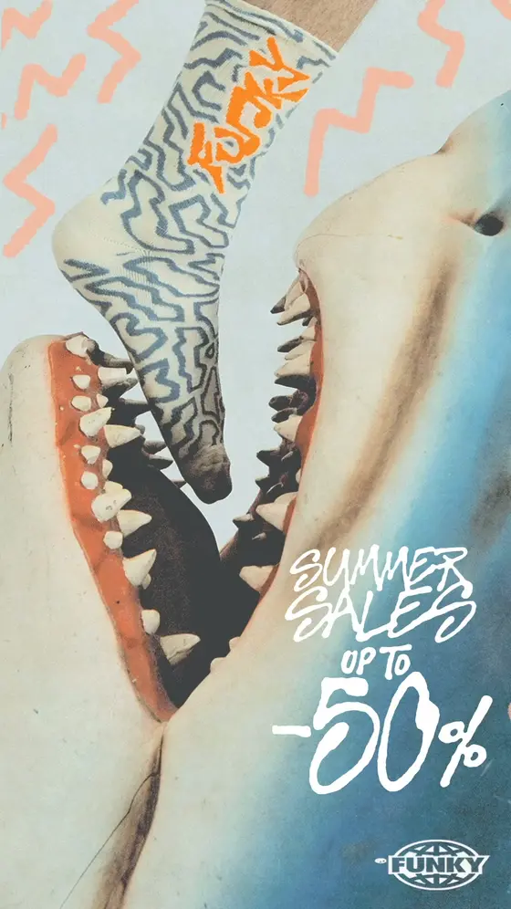 Funky Summer Sales start now!