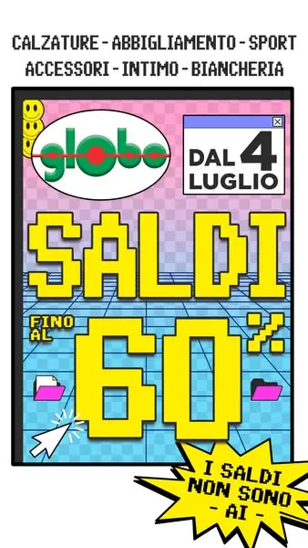 SALDI ESTIVI GLOBO 2026
