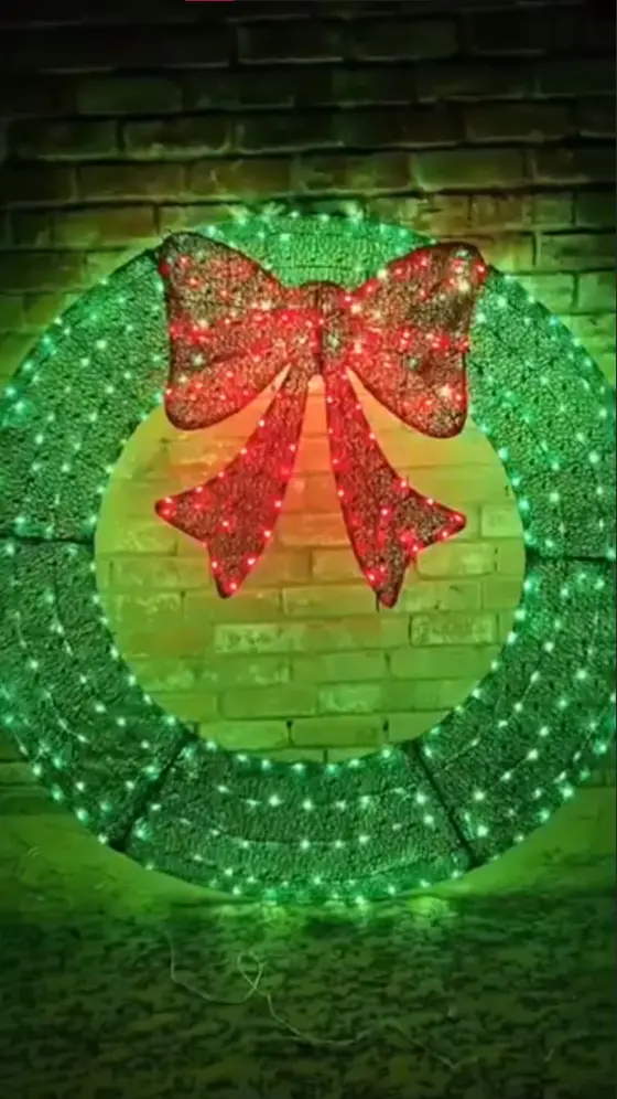 🎄✨ Exclusive Sparkle-Now Pre-Sale! 🎀 Pre-Lit Luxury Large Christmas Wreath –…