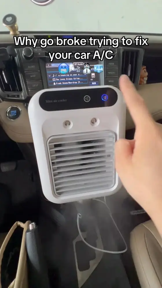 Mini Portable Air Conditioner with Cooling and Humidification Function