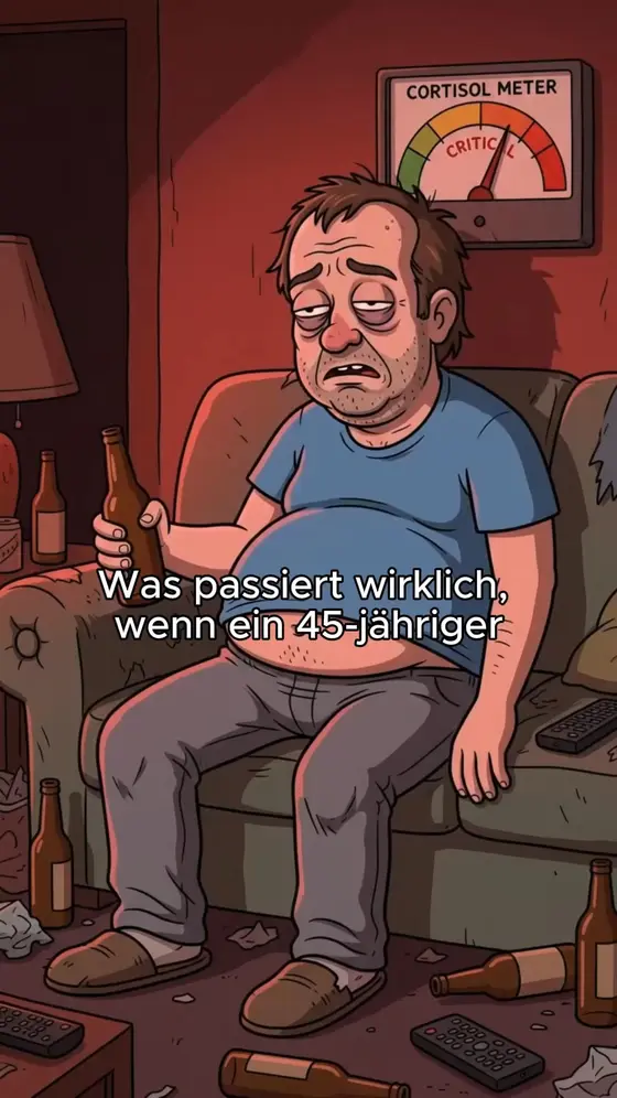 Das ist kein Fett... das ist Cortisol im Bauch 😳