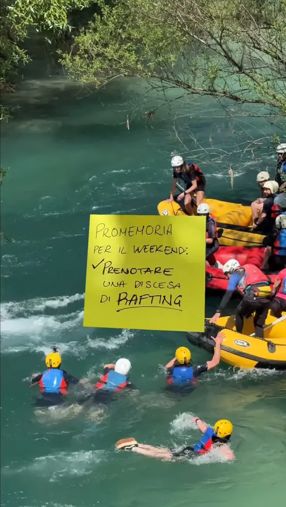 📋 Il promemoria è chiaro e il fiume Gari è pronto. 
Ora tocca a te scrivere su…
