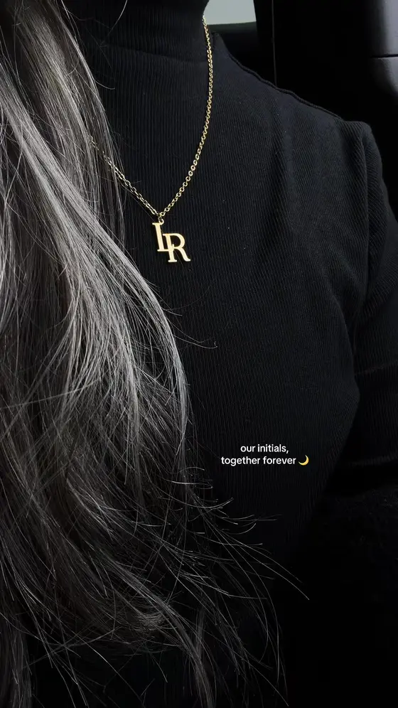 Personalized Double Initial Necklace