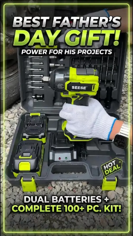 3-in-1 Cordless Impact Wrench