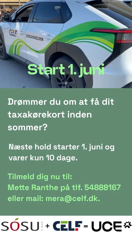 Vil du køre taxi, limousine eller persontransport for en offentlig myndighed?…