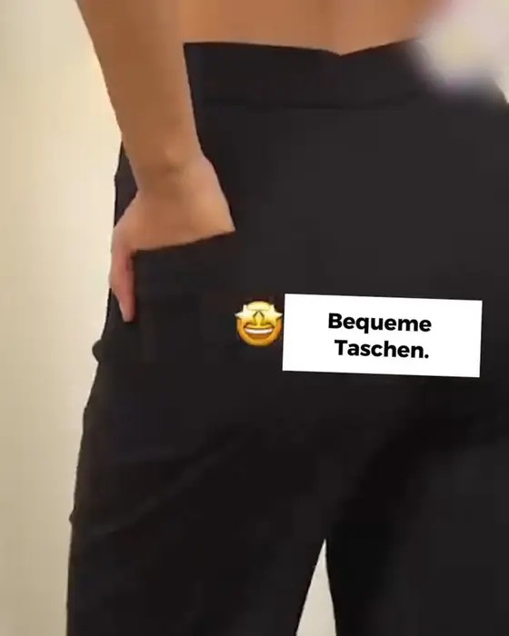🔥Lässige Stretch-Hose mit hoher Taille für Frauen