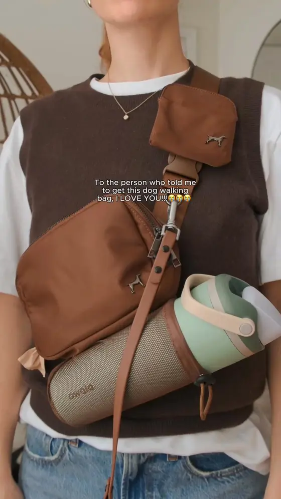 The Dog Walking Bag You’ll Actually Want to Wear