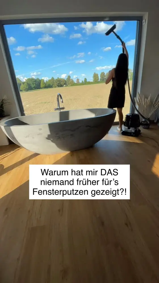 Der Frühling kommt und plötzlich sieht man wieder jede Spur auf den Fenstern 😅…