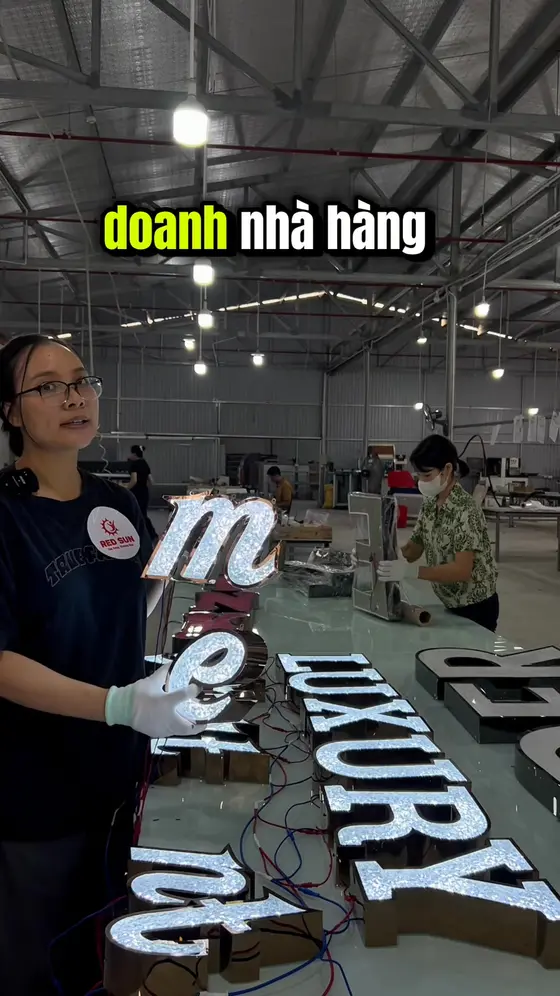 ✅Đây là bộ chữ Best seller của bên em.
🤜 Red Sun Sign nhà máy sản xuất biển hi…