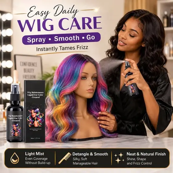 Wig Straightening & Smoothing Spray