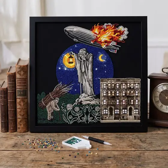 Rock Legends DIY Beaded Art Kit