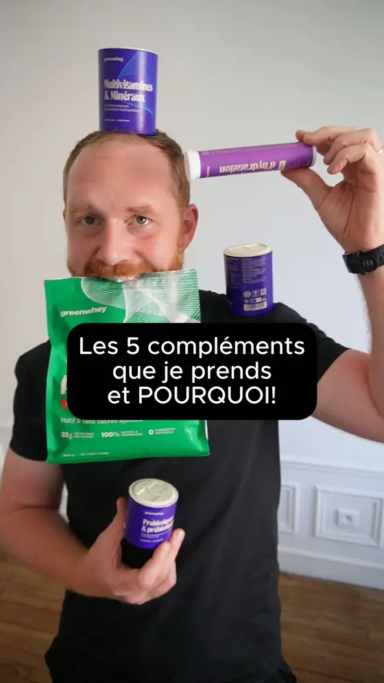 Les 5 compléments que je prends et pourquoi !
-10% avec le code THESLOWMETHOD