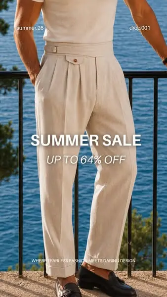 Natural style with linen and cotton essentials