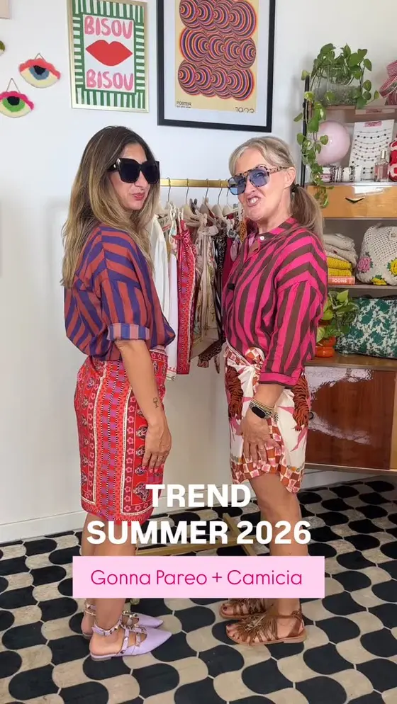Gonna Pareo + Camicia TREND
SUMMER 2026