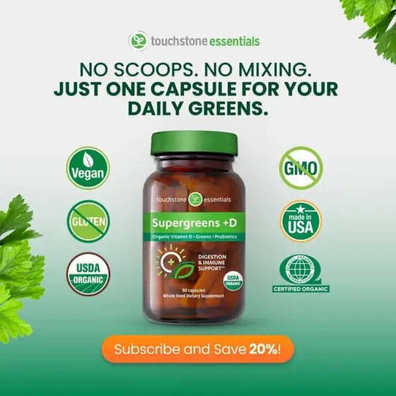 Daily greens, no scoop needed