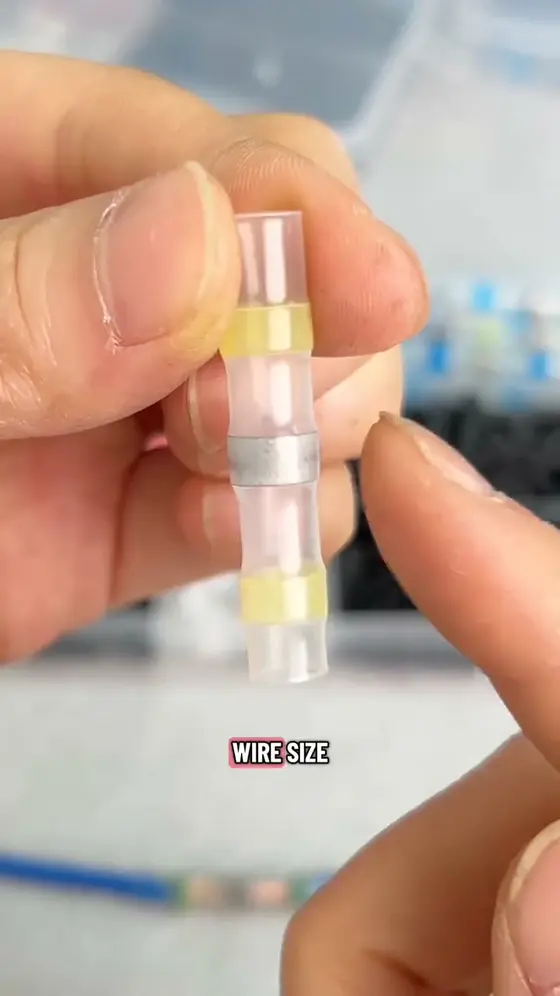 Ensure secure and reliable wiring with these self-solder heat shrink connectors…