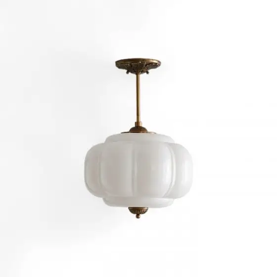 Glass Dynamic Pendant Light - Artistic Metallic Glow Pendant for Dining Area S54