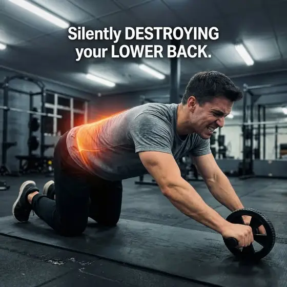Your Ab Roller Is Training Your Lower Back. Not Your Abs.