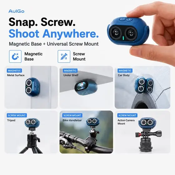 5 Modes. One Tiny Cam.