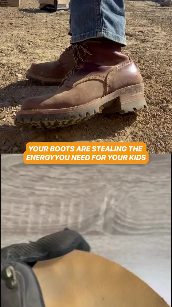 Your Heavy Boots Are Taxing Your Energy