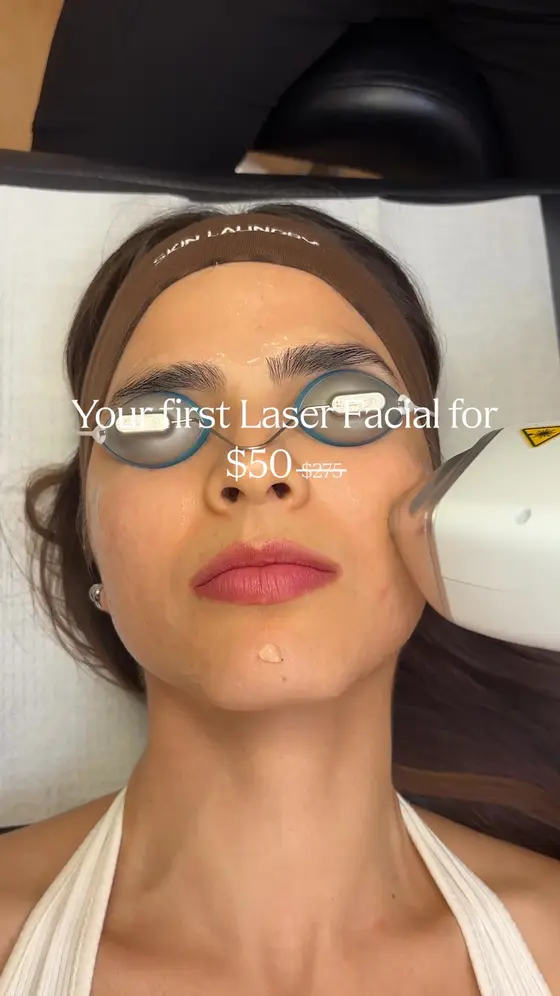 First Laser Facial $50 (Usually $275)