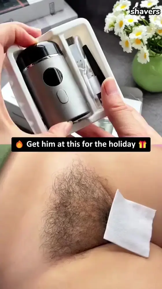 🔥Powerful Mini Electric Shaver With Digital Display