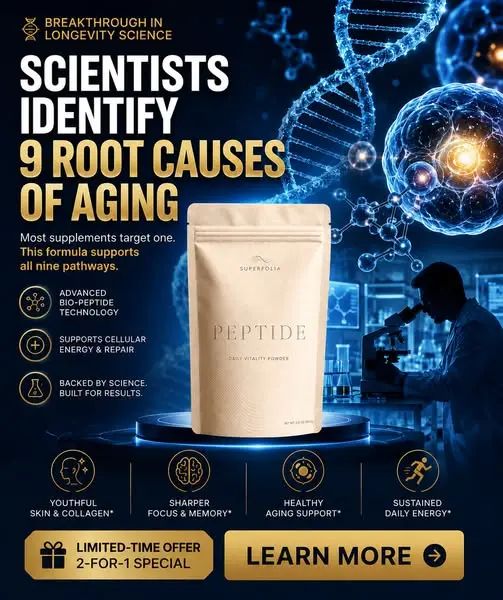 The Scientifically Proven 9-in-1 Anti-Aging BioStack