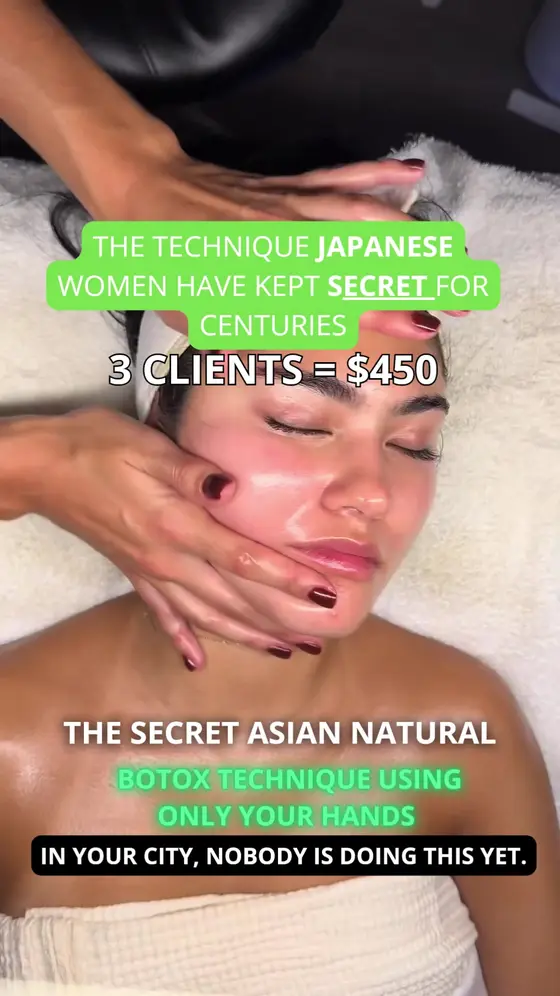 Japanese Facial Massage — Learn From Home