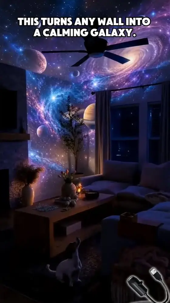 ⏰Last day Promotion 🔥-Night Light Projector - Smart Holographic Star Projector