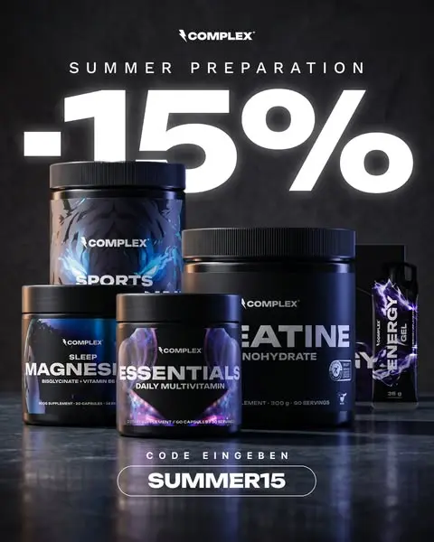Summer Prep: 15 % Rabatt auf alles