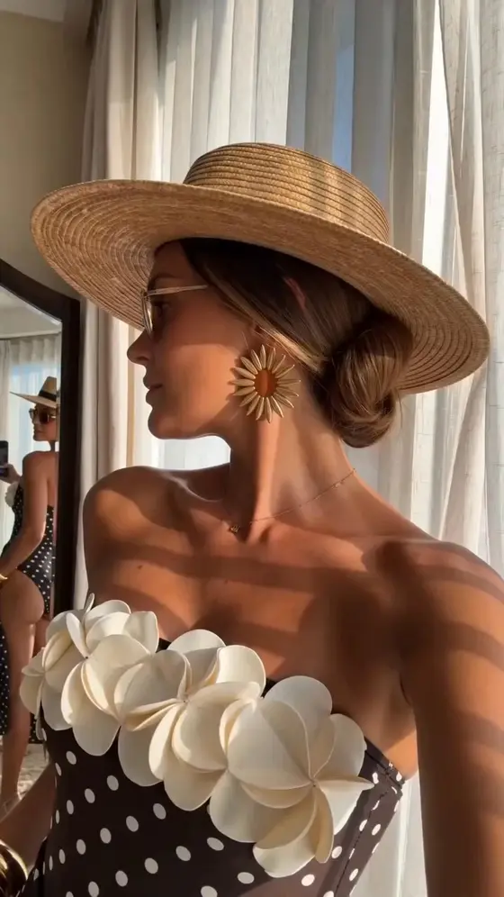 fashionable swimwear