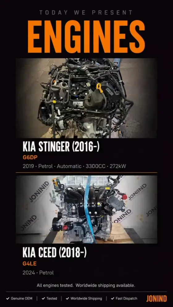 From Picanto to Stinger.🚘 

From engines to gearboxes.
From common parts to ra…