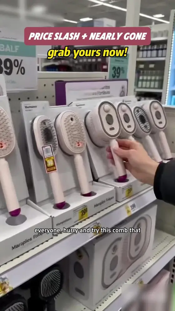 Electric Spray Air Cushion Massage Comb