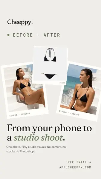 Swimwear shots. Done fast.