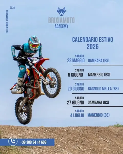 CALENDARIO CORSI ESTIVI 📌
Siete pronti? 🏍

🤠 Ecco finalmente online il calen…